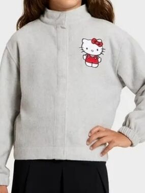 NWT Girl's Sanrio Hello Kitty & Friends Kindness Matters Jacket Size M